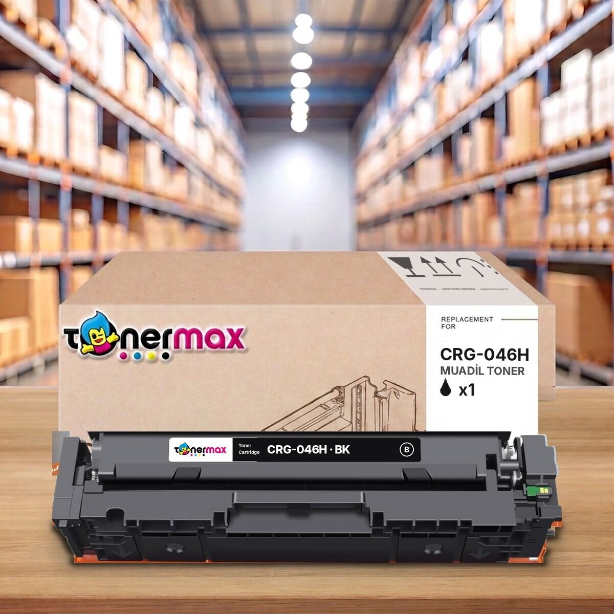 Canon CRG-046H BK Siyah muadil toner