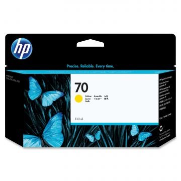 HP 70 C9454A Designjet 2100/ 3100 / 3200 / 5200 Sarı Orjinal Kartuş