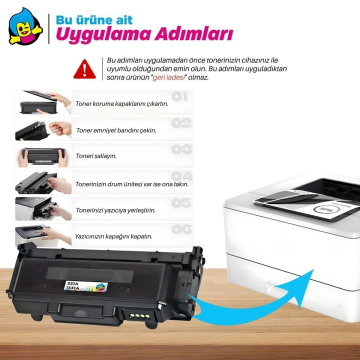 Hp 331X-W1331X Muadil Toner 4'lü Paket + 1 Adet W1332A Muadil Drum Ünitesi / LaserJet 408dn / MFP 432fdn