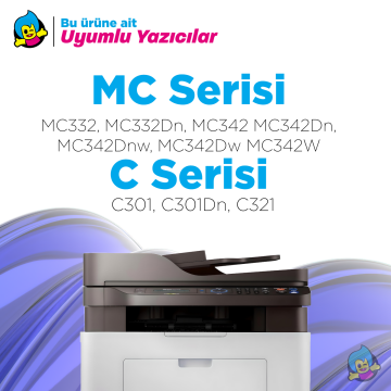 Oki C301 / C321 / MC342 44973544 Muadil Toner Siyah