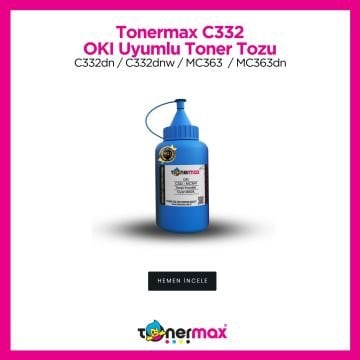 Oki 46508735 Mavi Toner Tozu / C332 / MC363