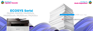 Kyocera TK-5440 Orjinal Toner Mavi/ Kyocera ECOSYS PA2100 / MA2100