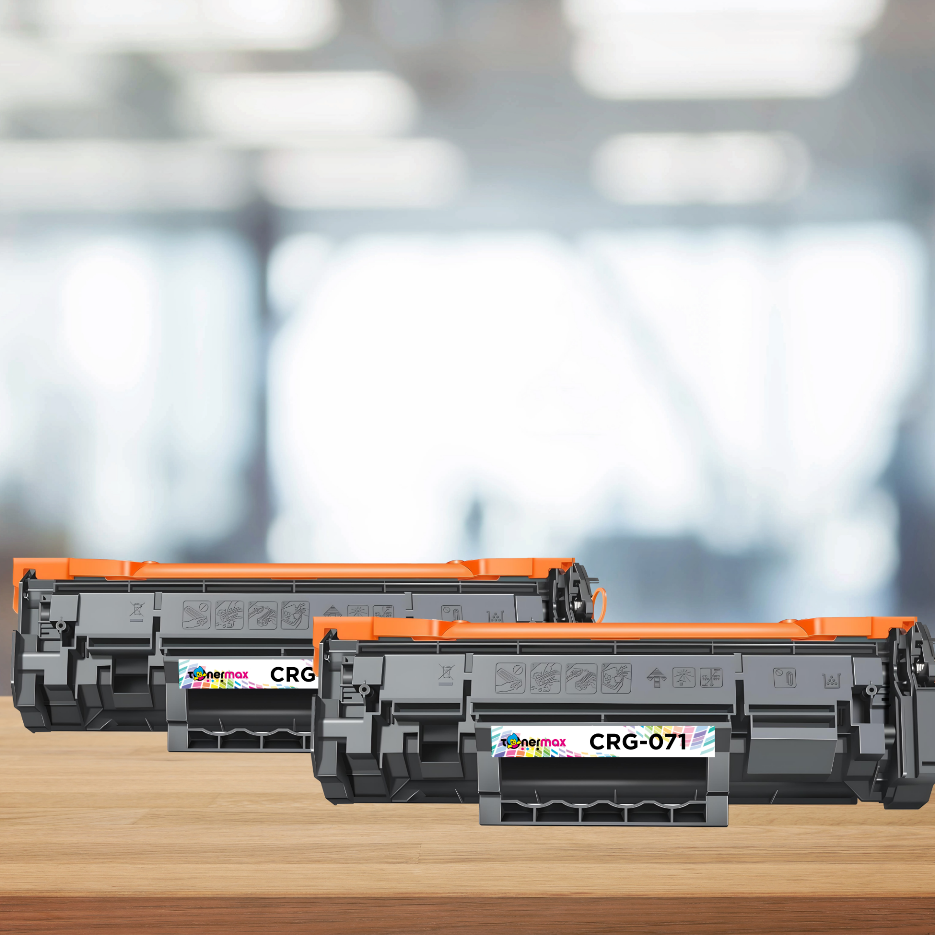 Canon CRG-071 Muadil Toner - Çipsiz 2'li Avntaj Paket / Canon I-Sensys LBP121dn / LBP122dw / MF271dn / MF272dw / MF273dw / MF274dw / MF275dw