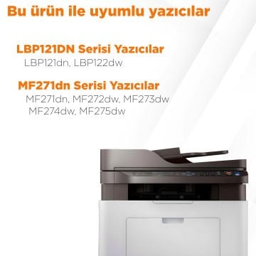 Canon CRG-071 Muadil Toner - Çipli / Canon I-Sensys LBP121dn / LBP122dw / MF271dn / MF272dw / MF273dw / MF274dw / MF275dw