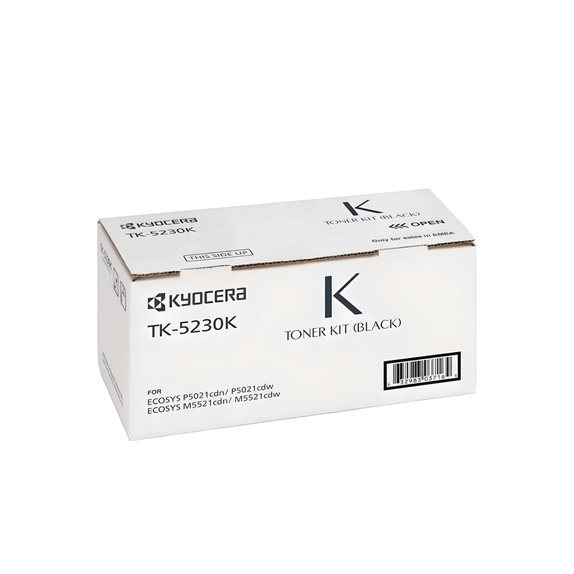 Kyocera TK-5230 orijinal Toner Siyah / Ecosys M5021 / M5521