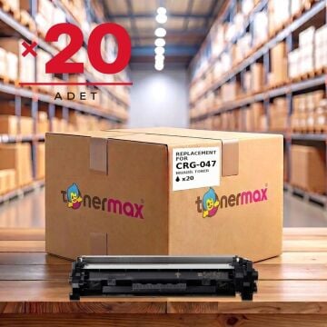 Canon CRG047 Muadil Toner 20'li Paket (1 Koli) / LBP112 / LBP113 / MF112 / MF113