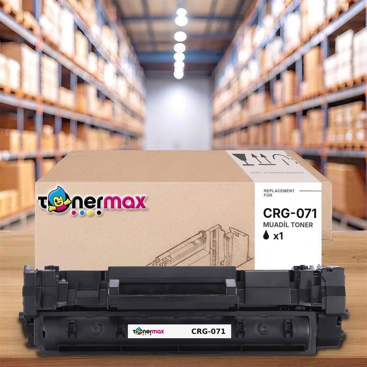 TonerMAX® CRG071 Toner Tozu 250GR