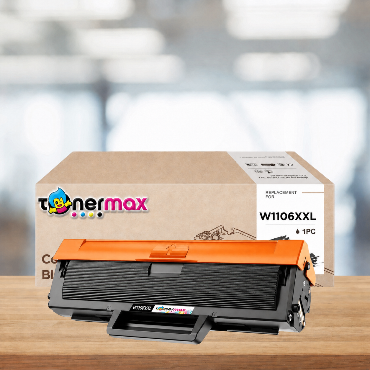 TonerMAX® W1106XXL Muadil Toner