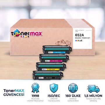 HP 652A Muadil Toner Set / Hp M651 / M680 / CF320A