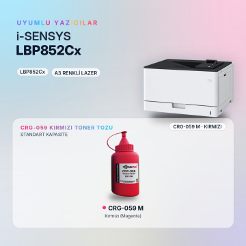 Canon CRG-059 Toner Tozu Kırmızı 120GR / LBP852Cx