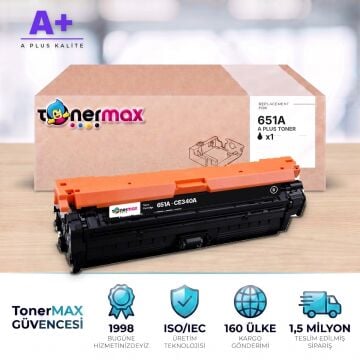 Hp 651A CE340A Siyah Muadil Toner A Plus / LaserJet Enterprise 700 Color MFP M775