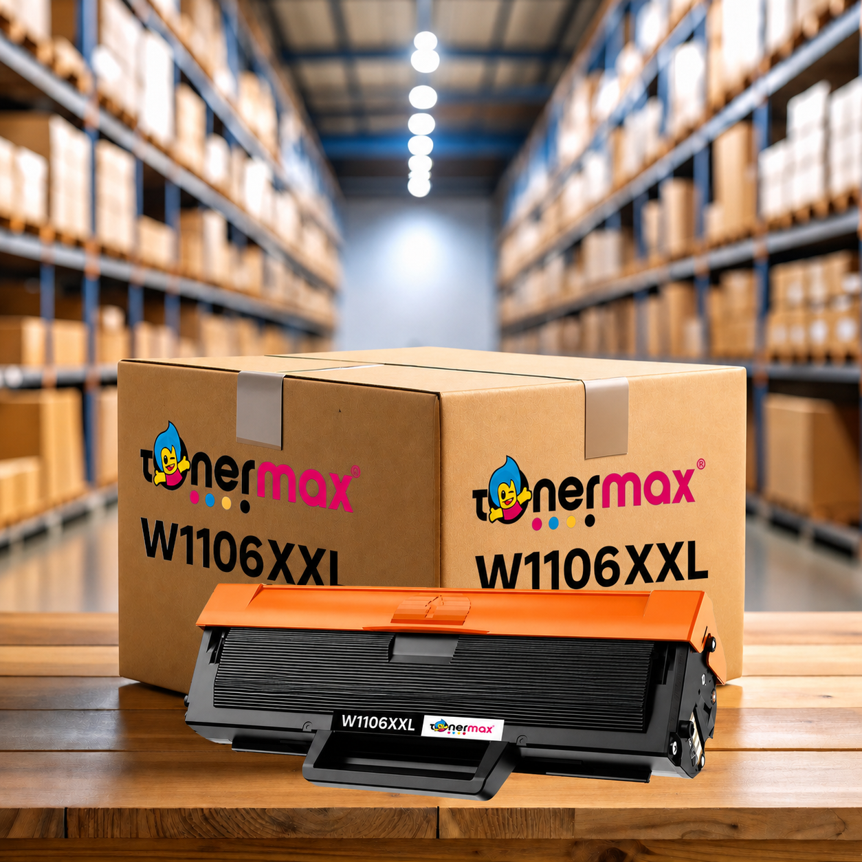 TonerMAX® W1106XXL Muadil Toner — 10'lu Paket