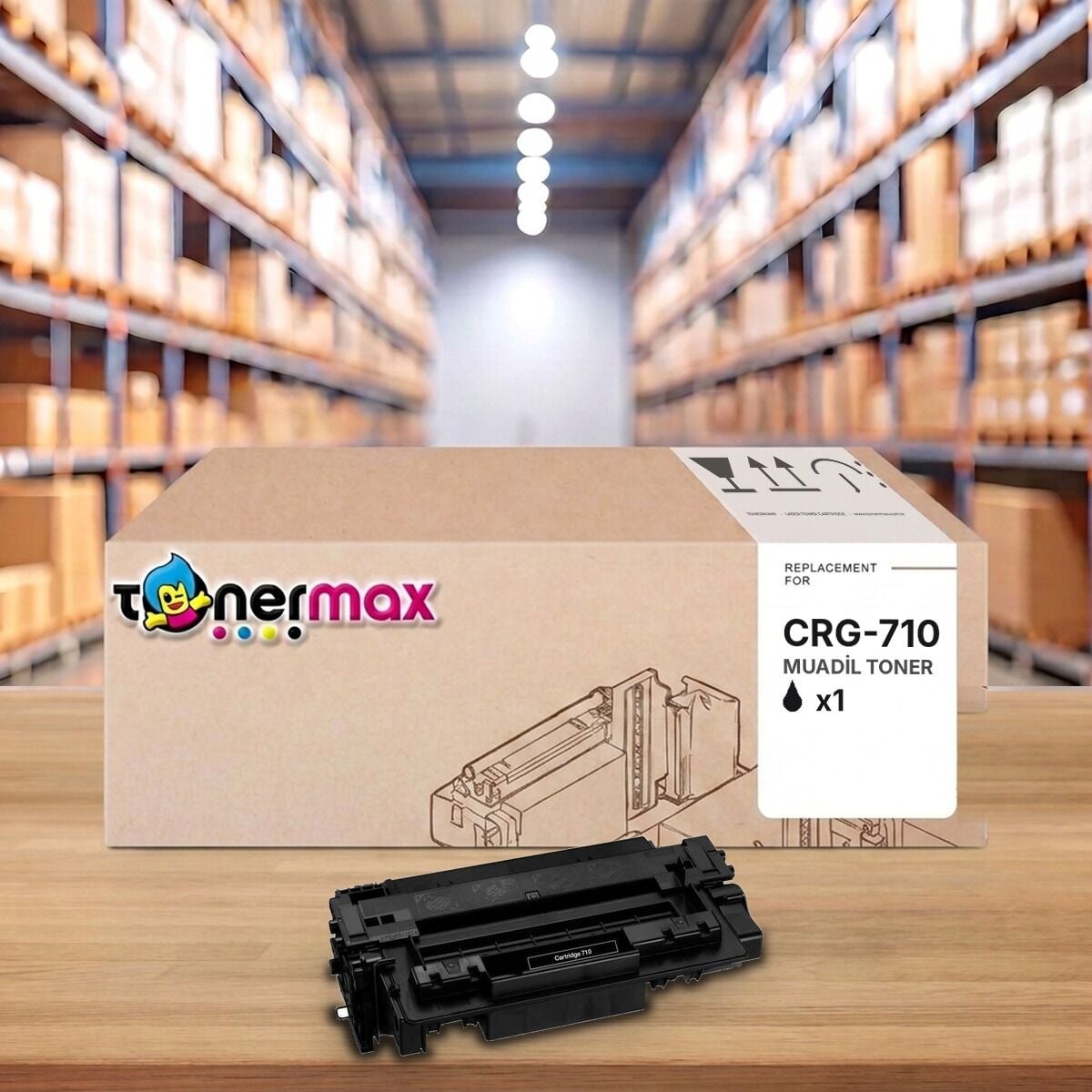 TonerMAX® CRG710 Muadil Toner