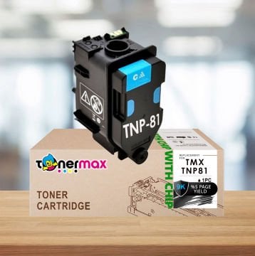 Konica Minolta Uyumlu Tonermax Bizhup TNP-81 Muadil Toner Mavi / C3300i / C4000i