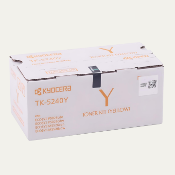 Kyocera TK-5240 Sarı Orjinal Toner / Ecosys M5526 / P5026