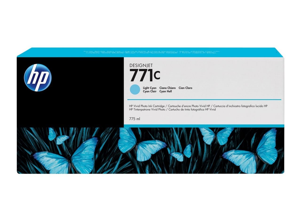 Hp 771C B6Y12A Açık Mavi Kartuş 775ML  / HP Designjet Z6200 Kartuş