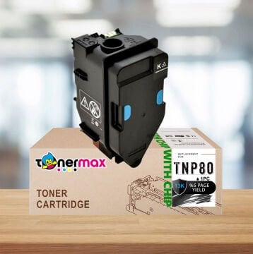 Konica Minolta Uyumlu Tonermax TNP-80 Muadil Toner Siyah / Bizhub C3320i