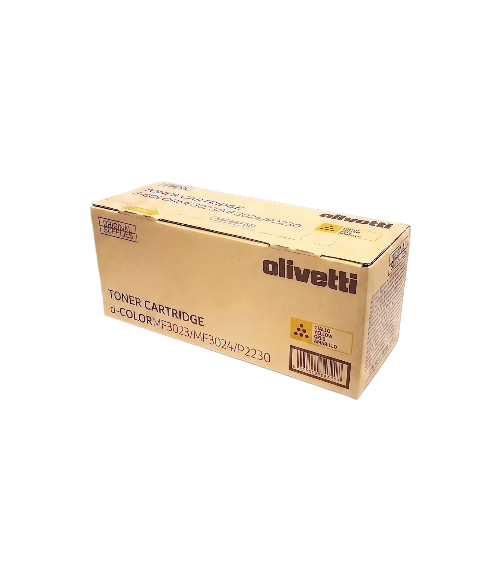 Olivetti D-Color MF3023 Orjinal Toner Sarı / MF3024 / P2230