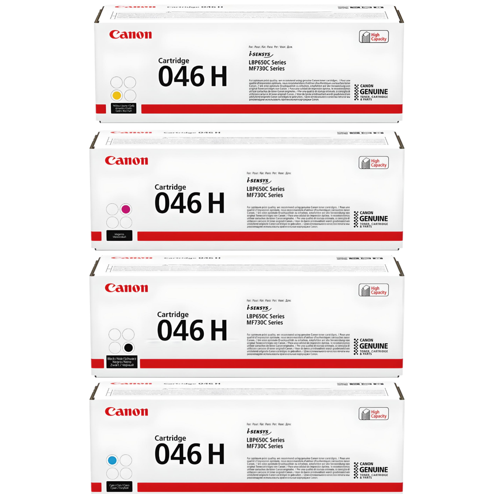 Canon CRG-046H Orjinal Toner Set