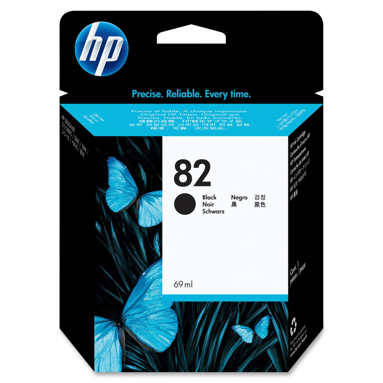 HP 82 CH565A Siyah Orjinal Kartuş / Hp Designjet 510  / 111 Orjinal Kartuş
