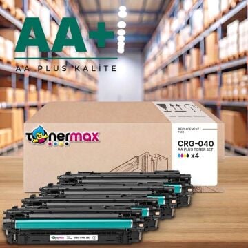 Canon CRG-040 CMYK Muadil Toner Seti AA Plus / LBP710Cx / LBP712Cx