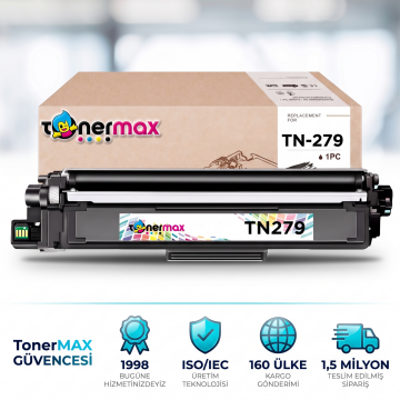 Brother TN-279 Muadil Toner Siyah- Çipli / DCP-L3520CDW / L3560CDW / HL-L3220CW / L3240CDW / L3280CDW / MFC-L3270CDW / L3760CDW / L3770CDW / L3780CDW / L8390CDW