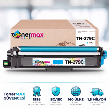 Brother TN-279 Muadil Toner Mavi- Çipli / DCP-L3520CDW / L3560CDW / HL-L3220CW / L3240CDW / L3280CDW / MFC-L3720CDW / L3760CDW / L3755CDW / L3780CDW / L8390CDW