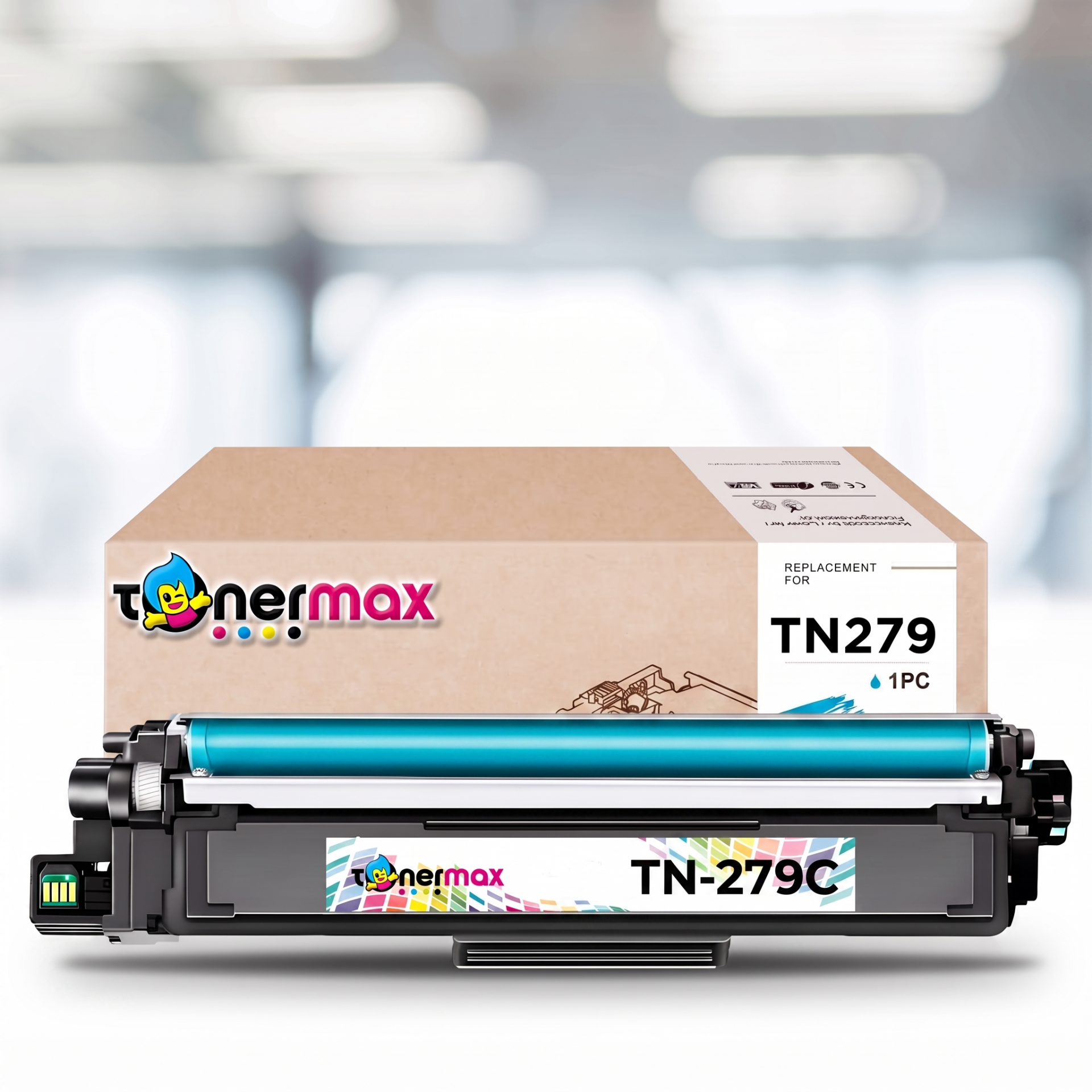 TonerMAX® TN-279 Mavi Muadil Toner