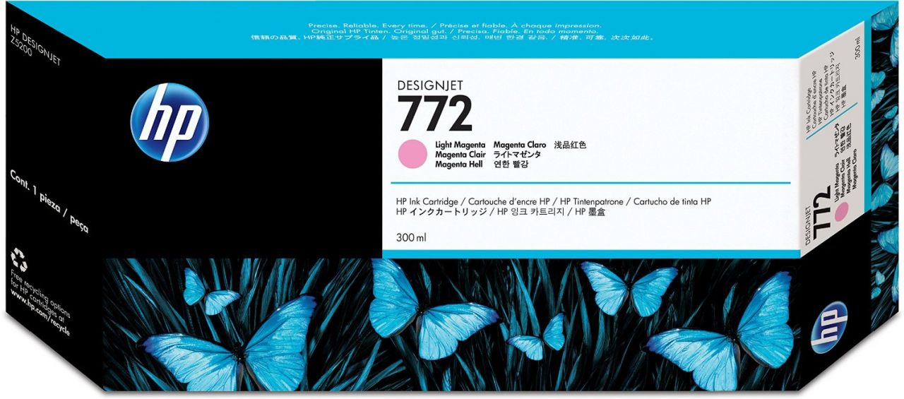 HP 772 CN631A Z5200PS Açık Kırmızı Orjinal Kartuş