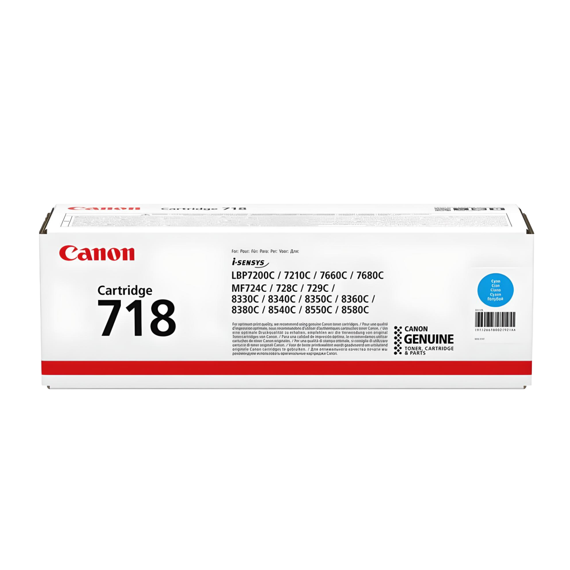 Canon CRG-718 OrijinalToneri Mavi