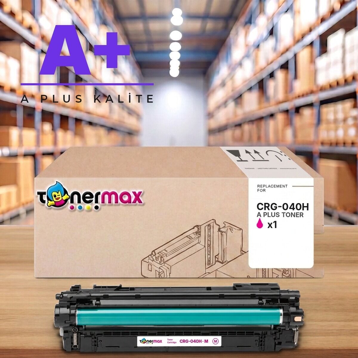 Canon CRG-040H M Kırmızı A Plus muadil toner