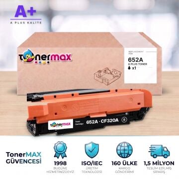 Hp 652A CF320A Siyah Muadil Toner A Plus / Color LaserJet Enterprise M651 / Flow MFP M680