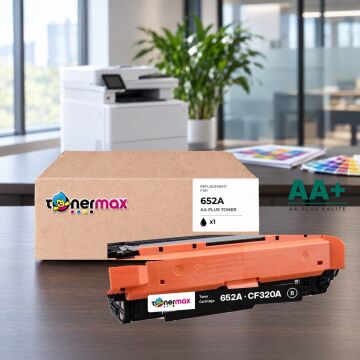Hp 652A CF320A Siyah Muadil Toner AA Plus / Color LaserJet Enterprise M651 / Flow MFP M680