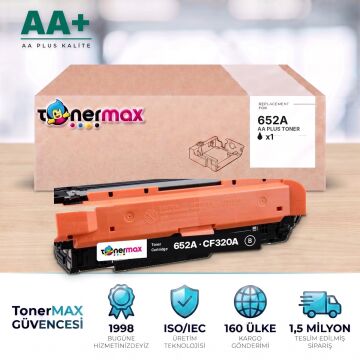 Hp 652A CF320A Siyah Muadil Toner AA Plus / Color LaserJet Enterprise M651 / Flow MFP M680