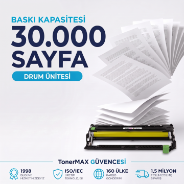 Brother DR-279 Muadil Drum Ünitesi Sarı / DCP-L3520CDW / L3560CDW / HL-L3220CW / L3240CDW / L3280CDW / MFC-L3720CDW / L3760CDW / L3755CDW / L3780CDW / L8390CDW