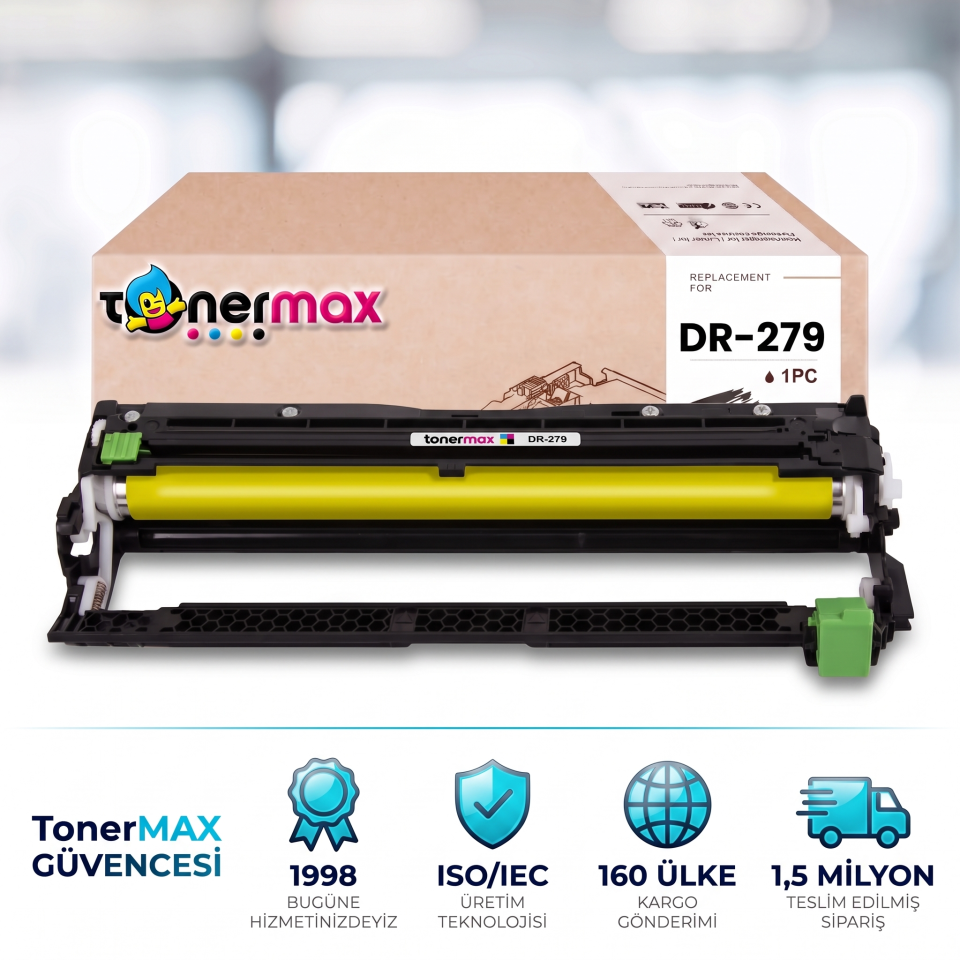 TonerMAX® Brother DR-279 Sarı Muadil Drum Ünitesi