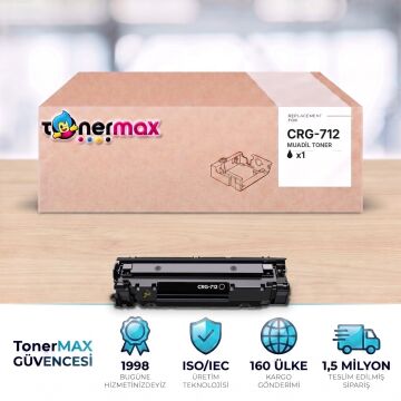 Canon CRG-712 Muadil Toneri 4'lü Paket / LBP-3018 LBP-3100 / LBP-3050 / LBP-3150