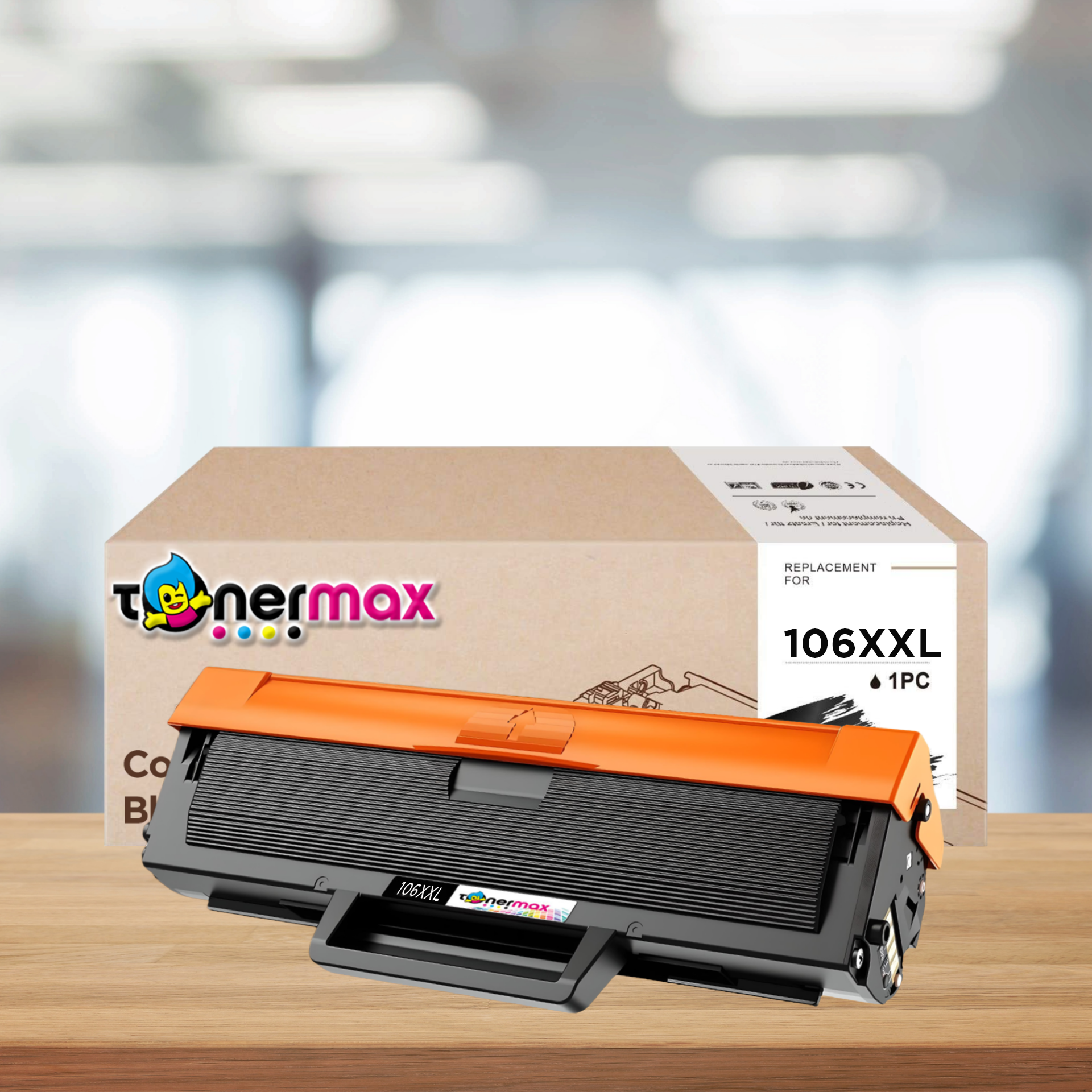 Hp 106XXL W1106XLL Muadil Toner - Çipli ( Yüksek Kapasite )/ 107A / 107W / MFP 135W / MFP 137fnw