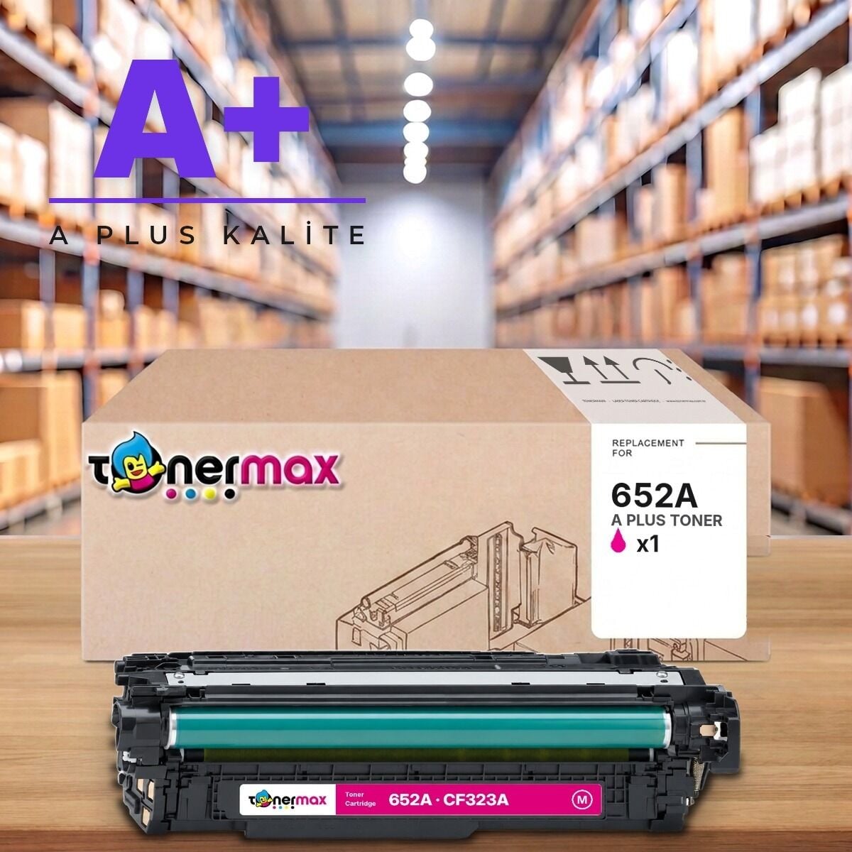 TonerMAX® 652A Kırmızı Muadil Toner — A Plus
