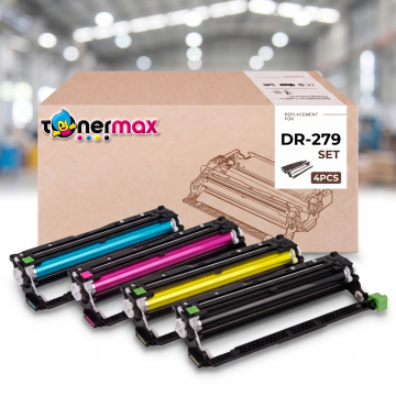 Brother DR-279 Muadil Drum Ünitesi Set (4 Renk)- Çipli / DCP-L3520CDW / L3560CDW / HL-L3220CW / L3240CDW / L3280CDW / MFC-L3720CDW / L3760CDW / L3755CDW / L3780CDW / L8390CDW