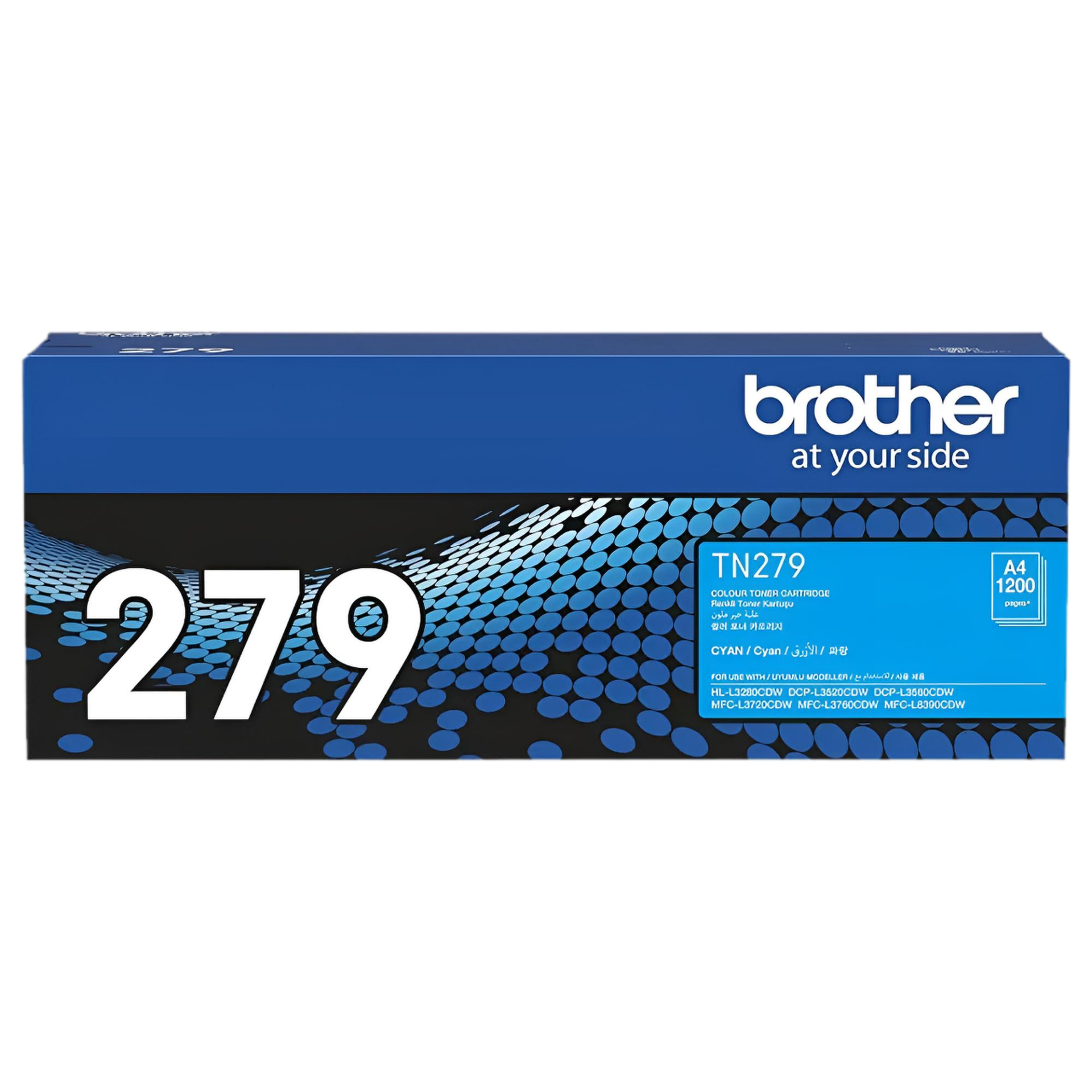 Brother TN-279 Orijinal Toner Mavi / DCP-L3520CDW / L3560CDW / HL-L3220CW / L3240CDW / L3280CDW / MFC-L3720CDW / L3760CDW / L3755CDW / L3780CDW / L8390CDW