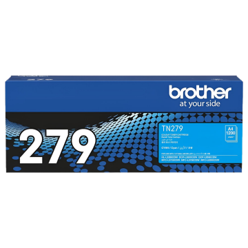 Brother TN-279 Orijinal Toner Mavi / DCP-L3520CDW / L3560CDW / HL-L3220CW / L3240CDW / L3280CDW / MFC-L3720CDW / L3760CDW / L3755CDW / L3780CDW / L8390CDW