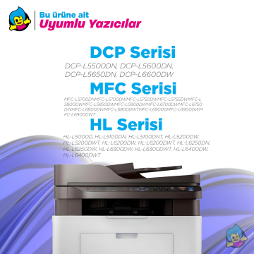 Brother DR-3405 / HL-L5200 / L6200 / MFC-L5755 / L6700 / L6900 Muadil Drum Ünitesi