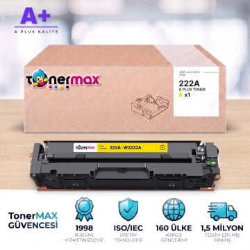 Hp 222A W2222A Sarı Muadil Toner A Plus / Color LaserJet Pro 3201 / 3204 / 3288 / 3303 / 3388