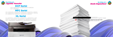 Brother DR-3405 / HL-L5200 / L6200 / MFC-L5755 / L6700 / L6900 Muadil Drum Ünitesi