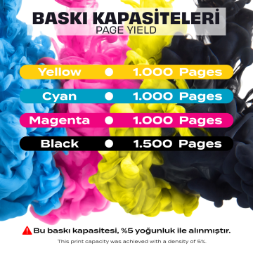 Samsung CLT-Y406S Sarı Muadil Toneri / CLP360 / CLP365 / CLX3300 / CLX3305 / C410 / C460