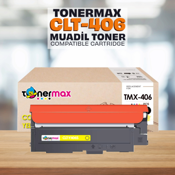 Samsung CLT-Y406S Sarı Muadil Toneri / CLP360 / CLP365 / CLX3300 / CLX3305 / C410 / C460
