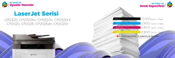 HP 304A Muadil Toner Set / CC530A / CM2320 / CP2025