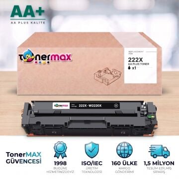 Hp 222X W2220X Siyah Muadil Toner AA Plus / Color LaserJet Pro 3201 / 3204 / 3288 / 3303 / 3388