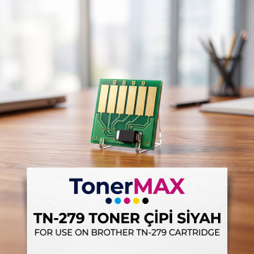 Brother TN-279 Toner Çipi Siyah / DCP-L3520CDW / L3560CDW / HL-L3220CW / L3240CDW / L3280CDW / MFC-L3720CDW / L3760CDW / L3755CDW / L3780CDW / L8390CDW